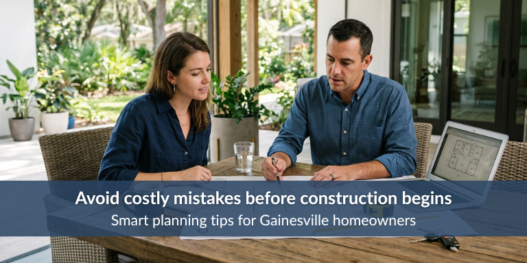 Stay on Budget While Building in Gainesville