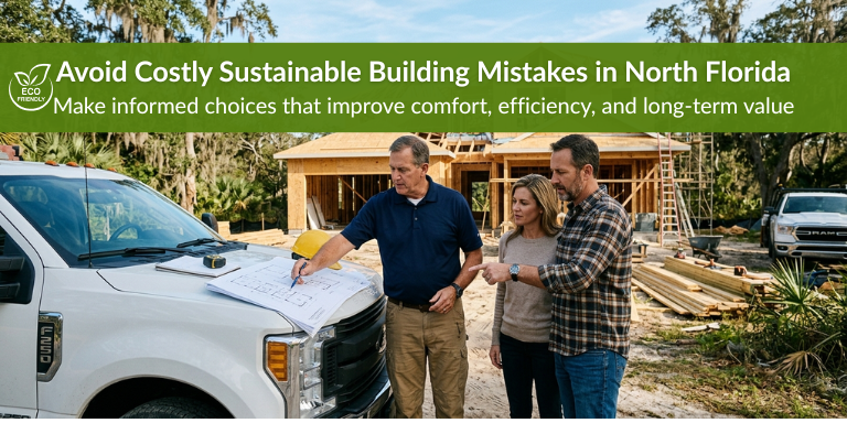 Common Sustainable Home Building Mistakes to Avoid in North Florida
