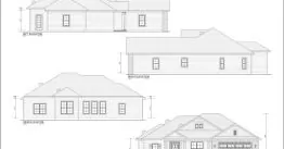 Holland Front Rear Left Right Elevation