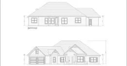 Oakton Front & Rear Elevation