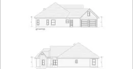 Oakton Left & Right Elevation