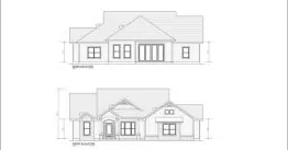 The Kenwood Front & Rear Elevation