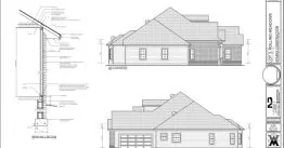 The Stratton Model Left & Right Elevation