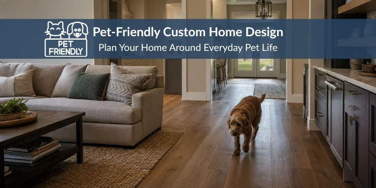 Pet-Friendly Home Design for your custom home in North Florida
