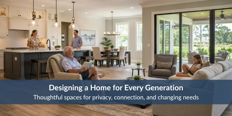 Multigenerational Home Design for North Florida Homes