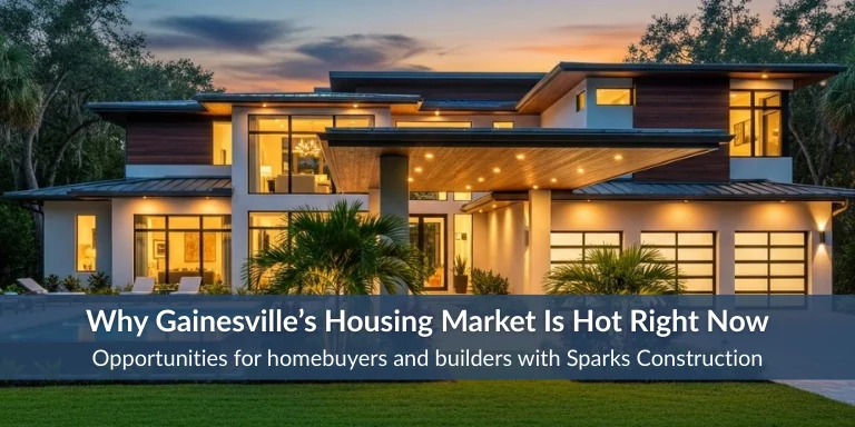 Insights about Gainesville's housing market by Sparks Construction